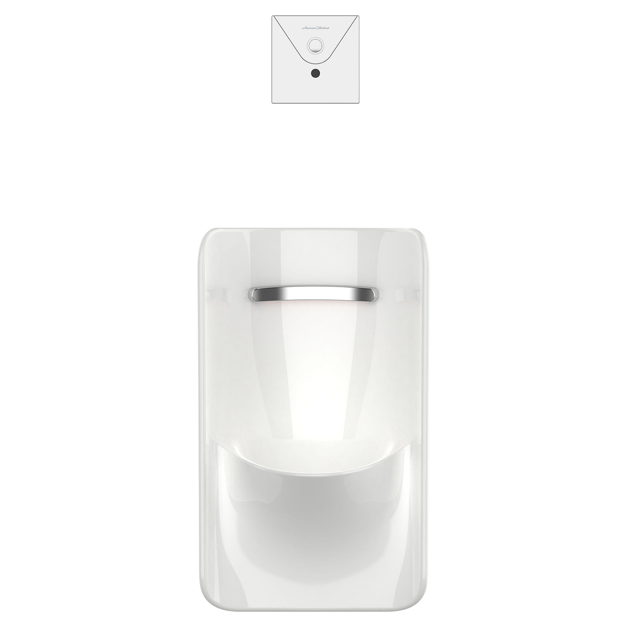Urinoir Greenbrook® 0,125 – 0,5 gpc (0,47 – 1,9 lpc), à collet arrière et EverClean